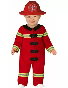 Costume da pompiere per bebè, Taglia: 18-24 mesi (89 - 93cm)