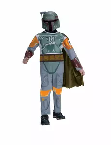 Costume classico di Boba Fett per bambini, Taglia: 3-4 anni (90 to 104 cm)