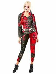 Costume da donna con tuta Harley Quinn - Suicide Squad 2, Taglia: X-Small