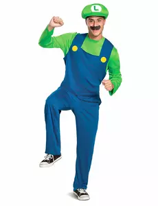 Déguisement Luigi™ classique adulte, Taille: Medium
