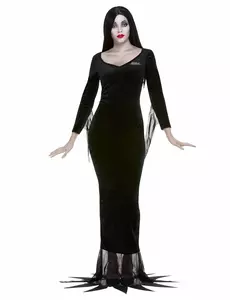 Costume da Morticia della Famiglia Addams da donna, Taglia: X-Large