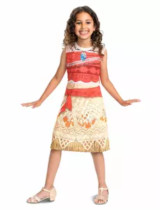 Costume basic di Vaiana per bambine, Taglia: 5-6 anni (109 - 126 cm)