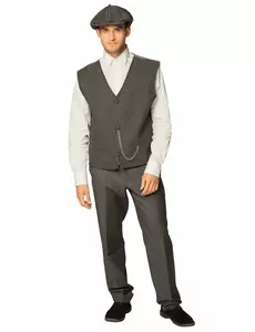 Set déguisement années 20 homme, Taille: X-Large