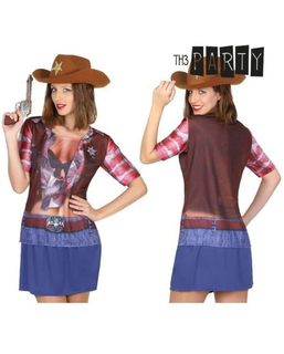  T-shirt pour adultes 6674 Cow-girl, fig. 1 