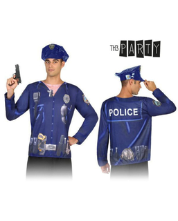  T-shirt pour adultes 7598 Policier, fig. 1 