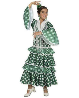  Déguisement pour Enfants My Other Me Giralda Vert Danseuse de Flamenco, fig. 1 