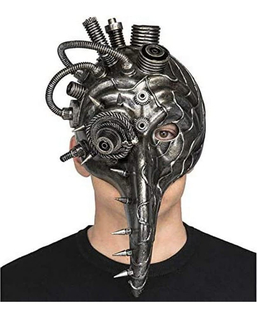  Maske My Other Me Steampunk, fig. 1 