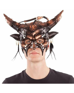  Masque Steampunk Cornes, fig. 1 