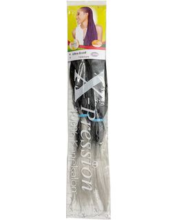  Extensions pour les Cheveux X-Pression Nº T1B/Mattegray (T1B/101), fig. 1 