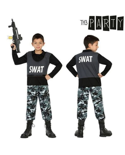  Déguisement pour Enfants Policier Swat (2 pcs), fig. 1 