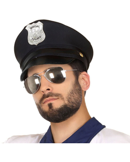  Chapeau Police Noir, fig. 1 