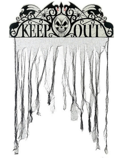  Dekoration zum Aufhängen Keep Out (97 x 137 cm), fig. 1 