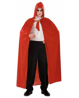  Cape My Other Me Rouge Homme Taille unique Avec capuche, fig. 1 