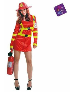  Verkleidung für Erwachsene Sexy Feuerwehrfrau, fig. 1 