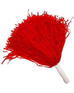  Pompons My Other Me Rouge (2 uds) (37 cm), fig. 1 