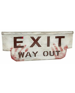  Schild My Other Me Exit Way out Licht mit ton (48 x 18 x 5 cm) (48 x 18 x 5 cm), fig. 1 