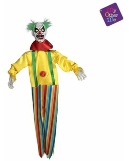  Halloween-Dekoration My Other Me Bunt Clown Lichter mit ton, fig. 1 