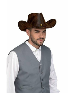  Chapeau de Cowboy My Other Me Marron, fig. 1 