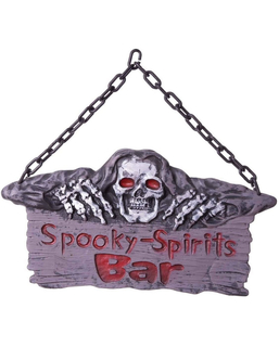  Schild My Other Me Spooky Spirits Bar Halloween (37 x 46 cm), fig. 1 