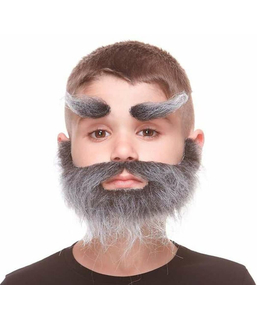  Fausse barbe My Other Me Gris, fig. 1 