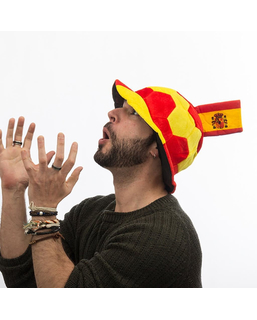  Bonnet Ballon de Football avec Drapeau Espagne en Relief, fig. 1 