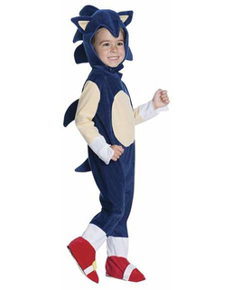  Verkleidung für Kinder Rubies Sonic The Hedgehog Deluxe, fig. 1 