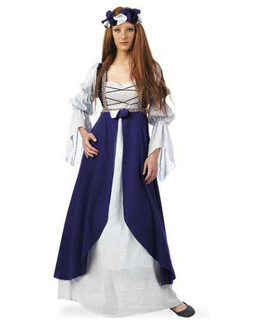  Verkleidung für Erwachsene Limit Costumes Clarisa Blau Mittelalterlich, fig. 1 