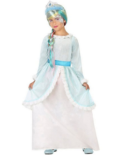  Verkleidung für Kinder Blau Prinzessin, fig. 1 