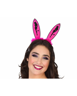  Stirnband Hase Pink, fig. 1 