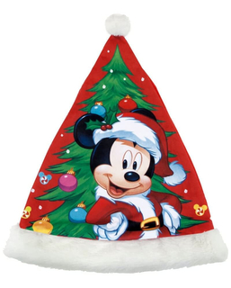  Bonnet de Père Noël Mickey Mouse Happy smiles Enfant 37 cm, fig. 1 