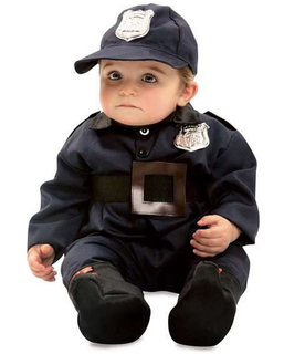  Verkleidung für Babys My Other Me Polizei, fig. 1 