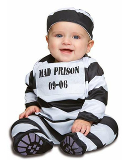  Verkleidung für Babys My Other Me Mad Prison 0-6 Monate, fig. 1 