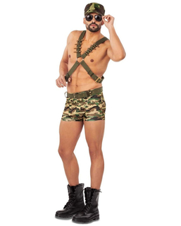  Déguisement pour Adultes My Other Me Militaire Sexy Taille M/L, fig. 1 