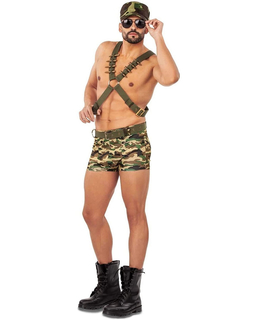  Déguisement pour Adultes My Other Me XL Soldat Camouflage, fig. 1 