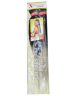  Extensions pour les Cheveux Pre-Peigne X-Pression Nº T1B/Mattegray (1X2), fig. 1 