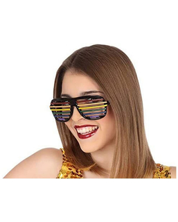  Lunettes Multicouleur Accessoires de costumes Noir, fig. 1 