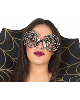  Lunettes Toile d'araignée Gris Halloween, fig. 1 