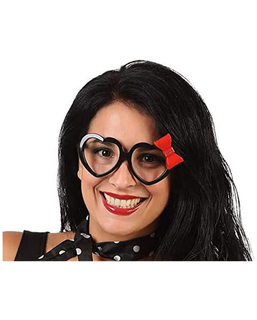  Lunettes Accessoires de costumes Coeurs Noir, fig. 1 