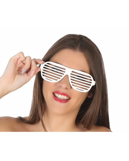  Lunettes Ibiza Fiesta A rayures Blanc, fig. 1 