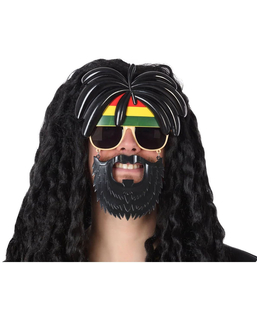  Masque Accessoires de costumes Dreadlocks, fig. 1 