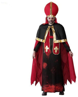  Déguisement pour Adultes Cardinal Sanglant Polyester (XL), fig. 1 