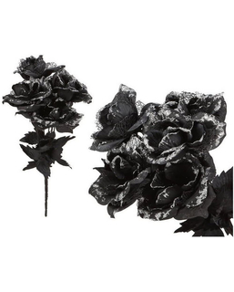  Blume Schwarz 35 cm Halloween, fig. 1 