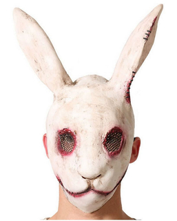  Masque Lapin blanc Halloween, fig. 1 