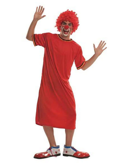  Déguisement pour Adultes Clown Taille M/L Rouge, fig. 1 