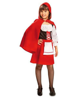  Déguisement pour Enfants Red Hiddin Hood 7-9 Ans, fig. 1 