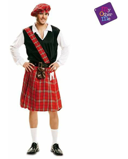  Déguisement pour Adultes Scottish Taille M/L Rouge M, fig. 1 