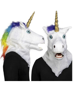  Masque My Other Me Taille unique Licorne Adultes Mâchoire articulée, fig. 1 