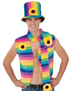  Déguisement pour Adultes My Other Me Rainbow  Gilet Taille 54, fig. 1 