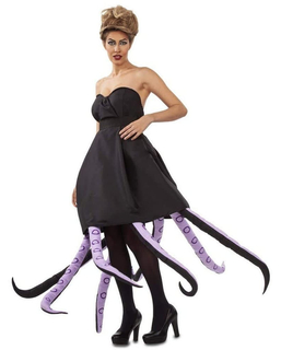  Verkleidung für Erwachsene My Other Me Octopus Lady Ursula Schwarz Kleid Größe M/L, fig. 1 