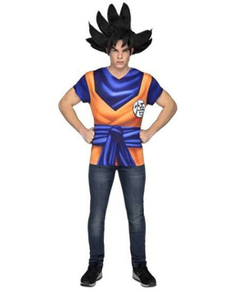  Verkleidung für Erwachsene My Other Me Goku T-Shirt, fig. 1 